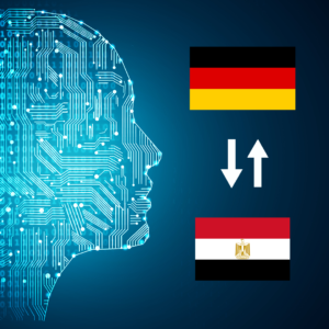 German - Arabic (Egypt) AI Interpretation