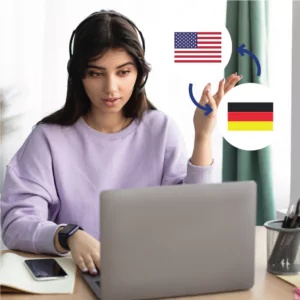 English - German interpretation