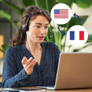 English - French interpretation